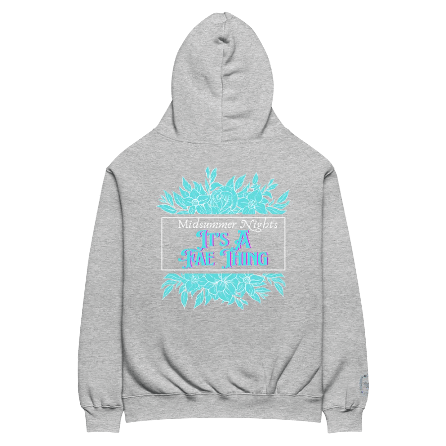 Fae Floral Vibes Unisex Oversized Hoodie product image (4)