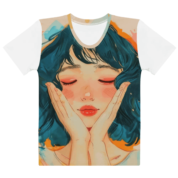 Dreamy Anime Watercolor Women's T-Shirt product image (1)