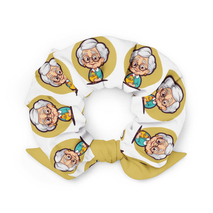 Whimsical Cartoon Character All-Over Print Scrunchie product image (2)