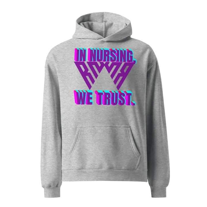 Trust in Nursing Oversized Hoodie product image (2)