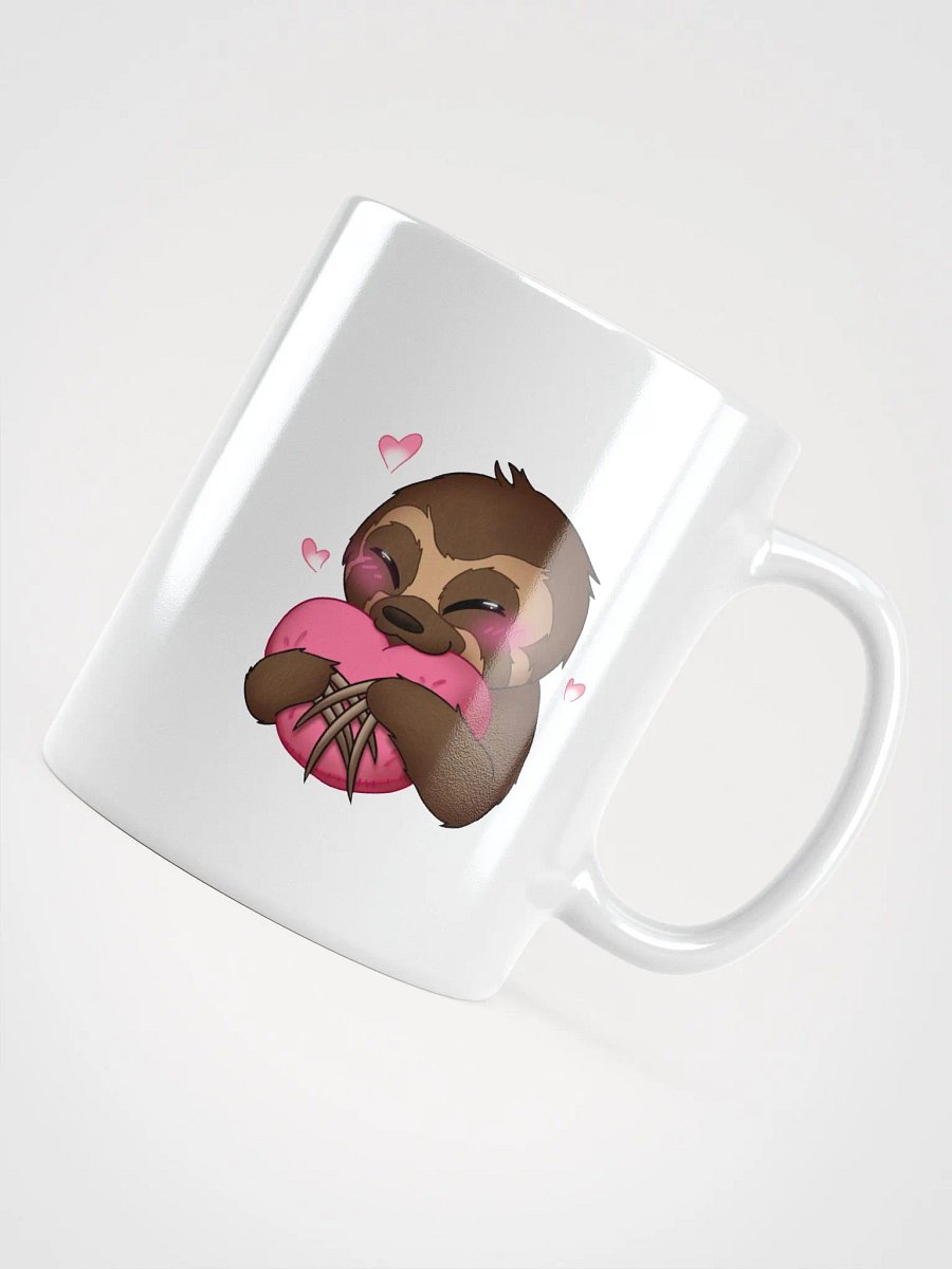 Slothville White Blushing Sloth Mug product image (11)