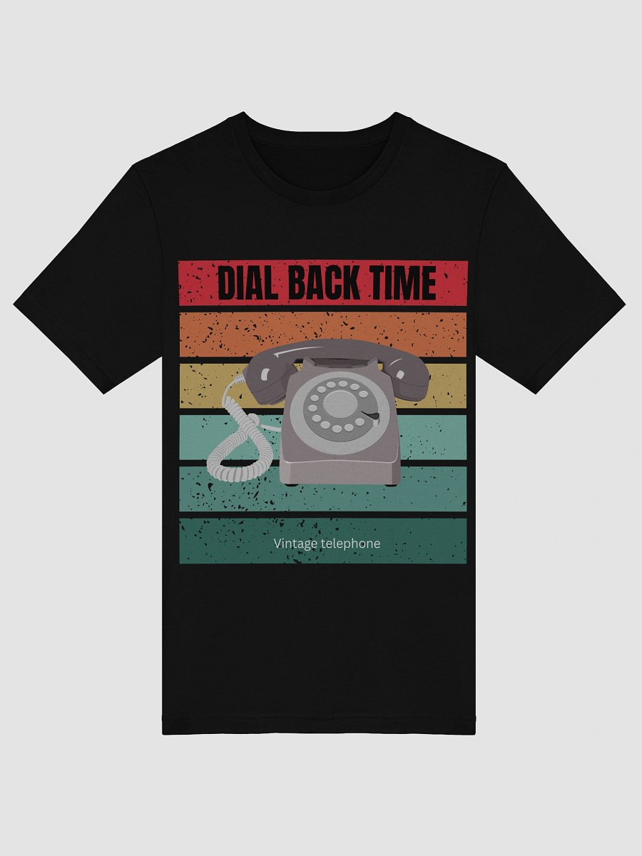 Vintage Telephone Time Traveler T-Shirt product image (5)