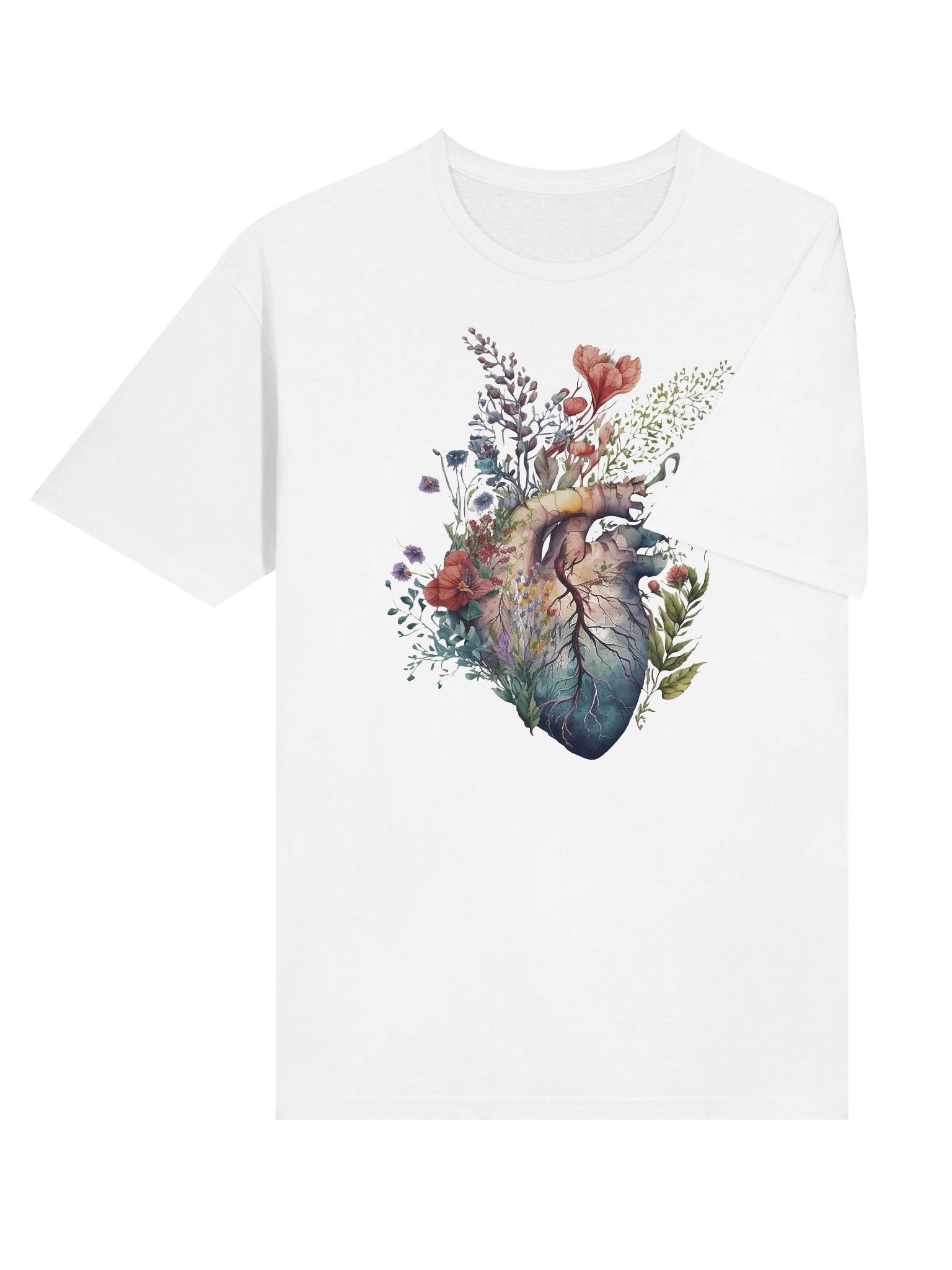 Botanical Anatomy Heart Watercolor product image (4)