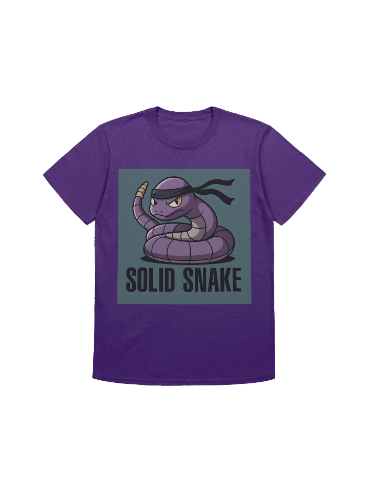 Ekans × Metal Gear Solid – “Solid Snake” Mashup Tee product image (12)