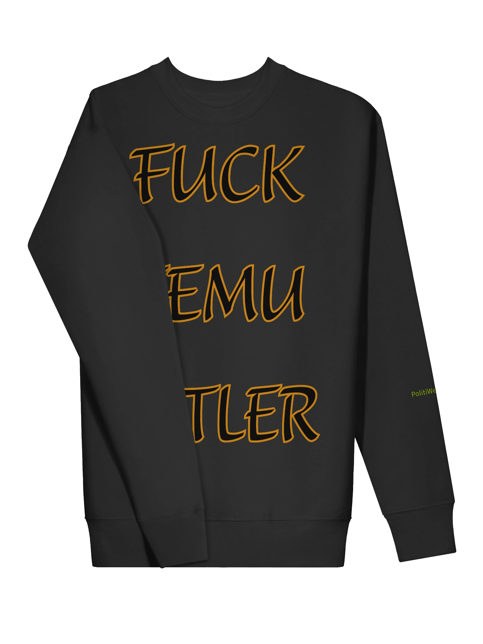 No Kings: F**K Temu Hitler Front Sweatshirt product image (3)