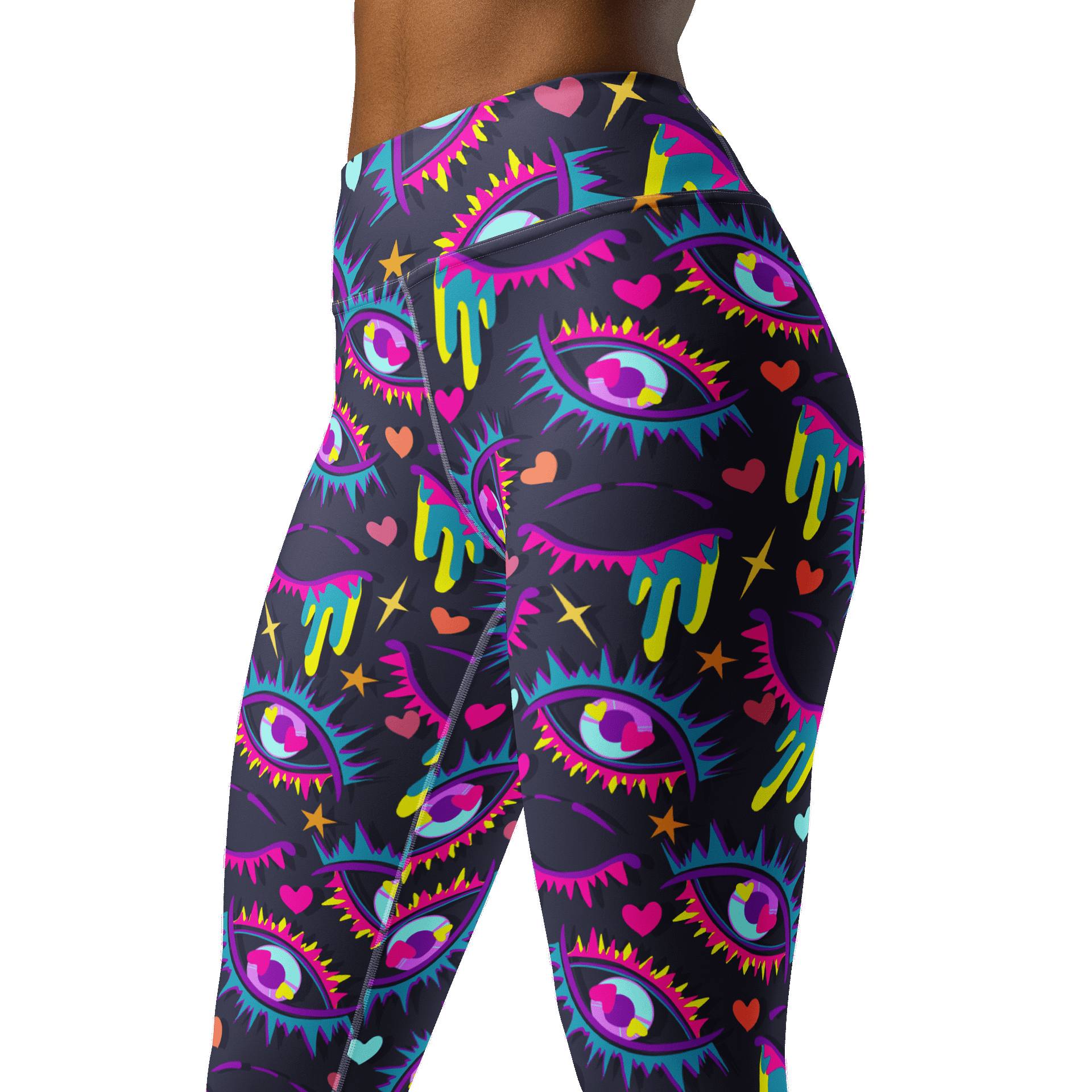 XS-XL Teal Eye Leggings 2.0 product image (4)