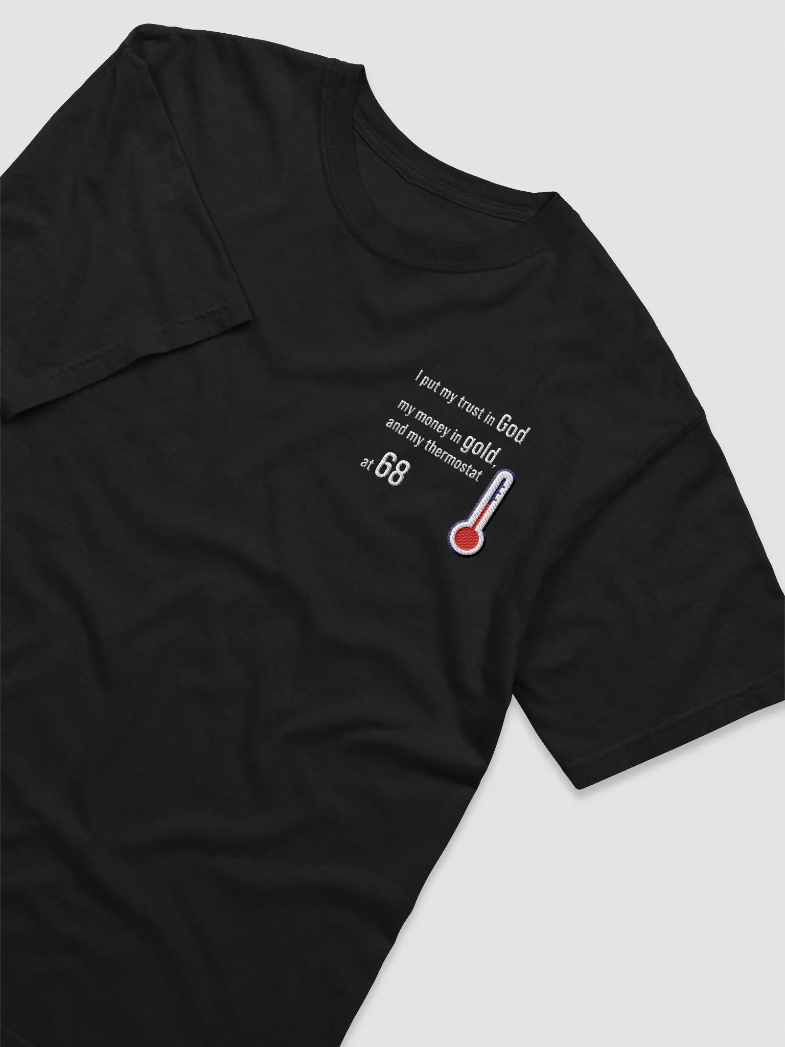 Faith, Gold & 68° – The Conservative Comfort Tee product image (4)