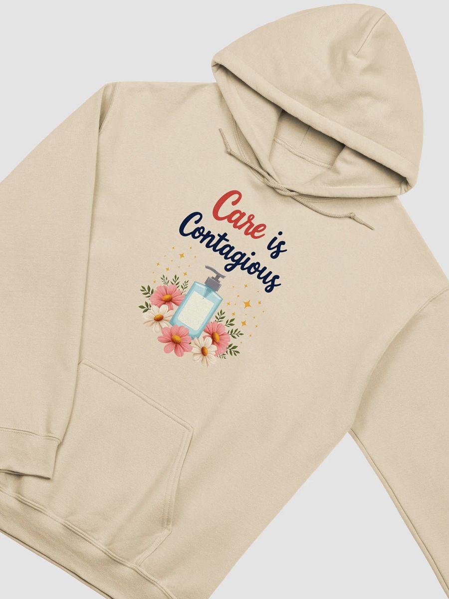 Care is Contagious Floral Hoodie product image (17)