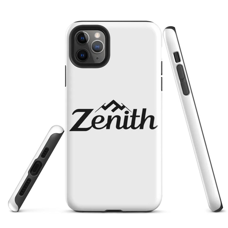 Exclusive Zenith Design White Tough Case for iPhone 11-16 - Premium Protection product image (3)