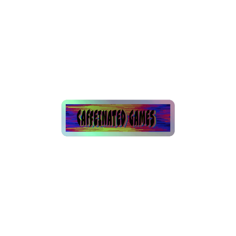 Caffeinated Games Sticker