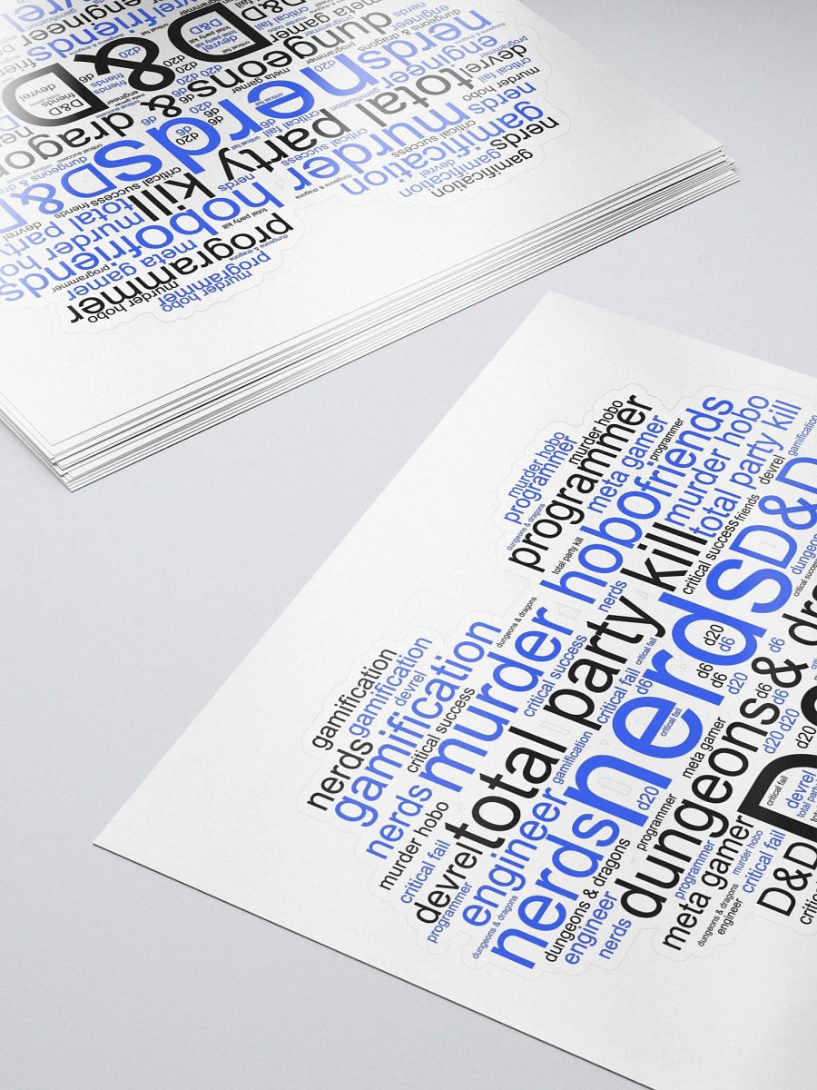 Dev D&D Sticker product image (5)