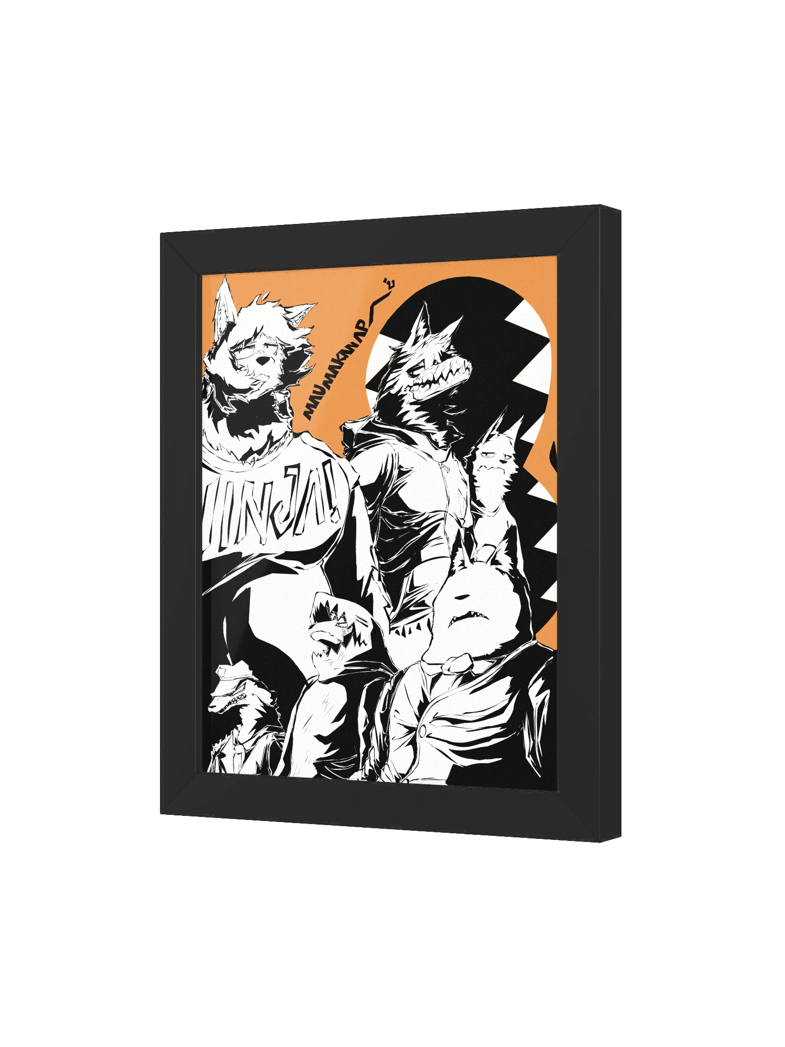 POSTERS | MMA FAN-ART #1 (B&W EDITION) Framed product image (5)