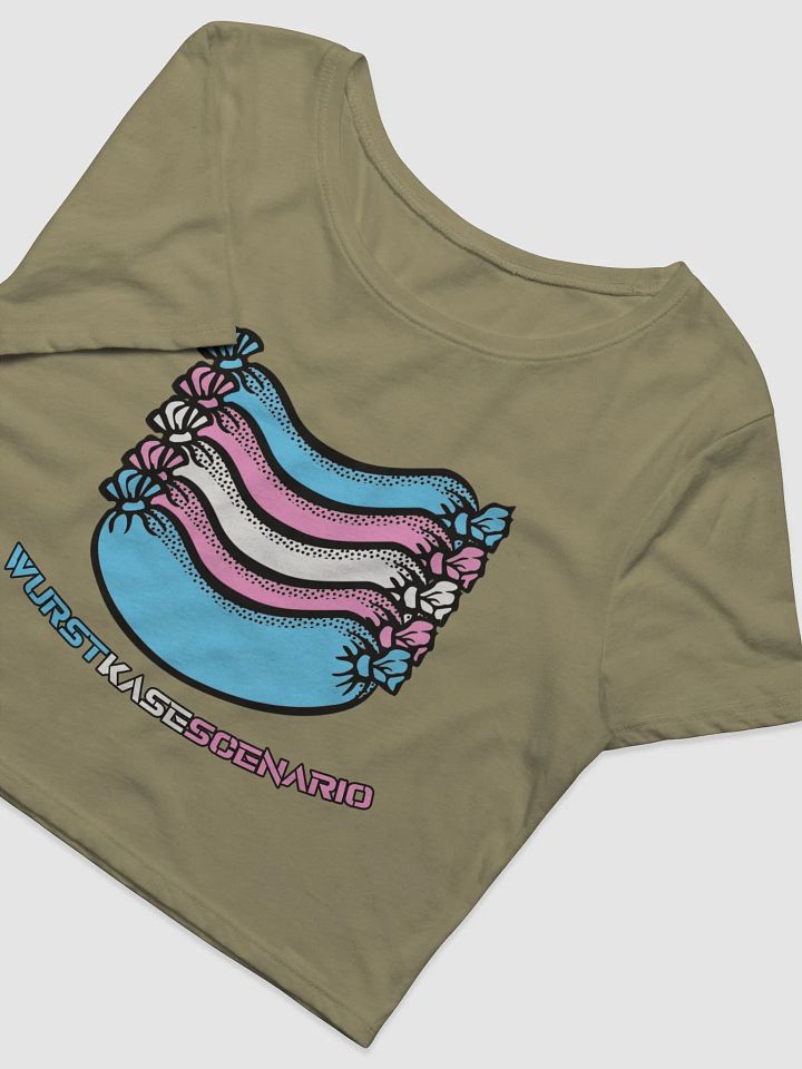 Trans Pride Crop Sausage Tee product image (4)