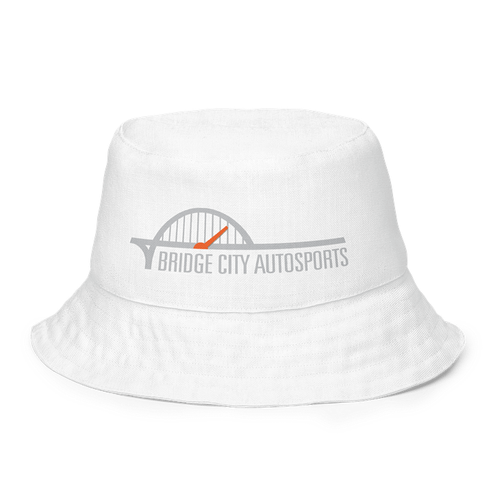 BCA Logo Grey/Orange Bucket hat, clear stitch product image (1)