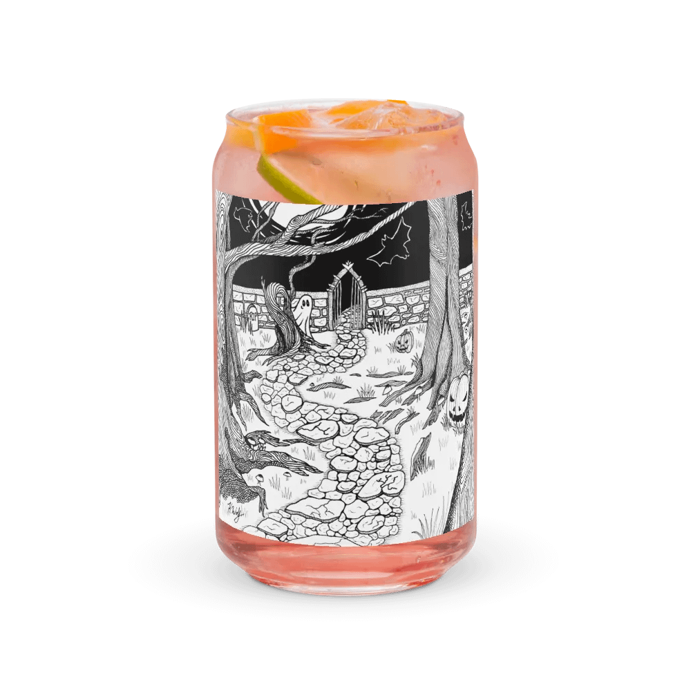 Ghost Gateway can-shaped glass product image (3)