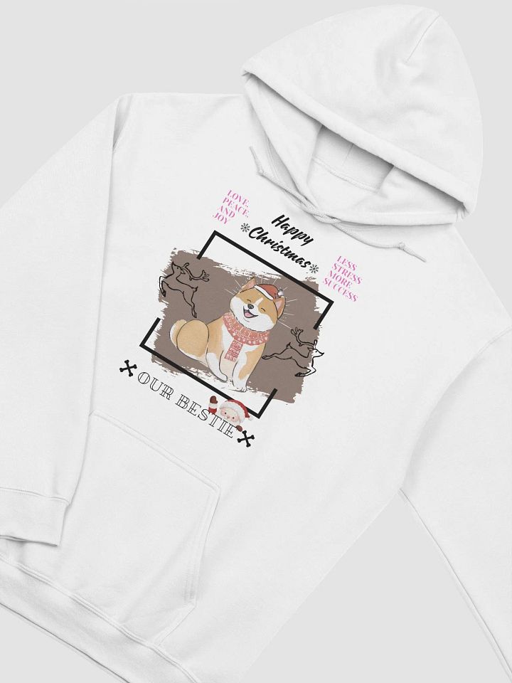 Festive Shiba Inu Santa Hoodie product image (101)