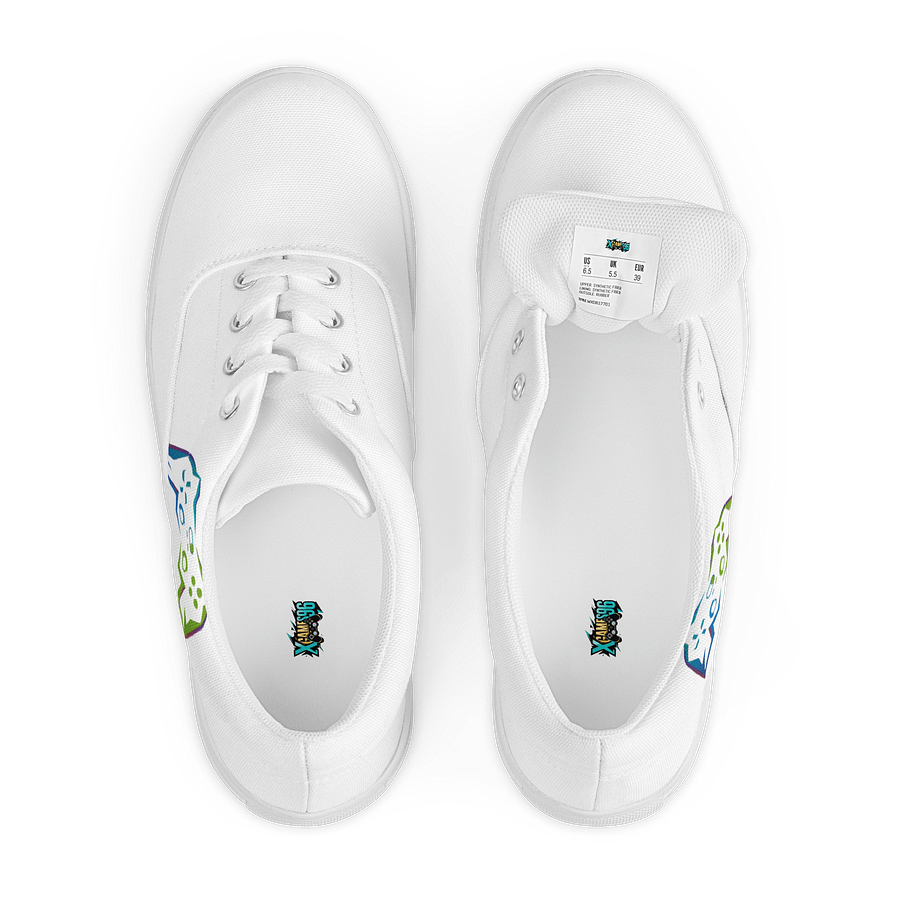 Abstract Gamer's Delight Canvas Shoes product image (1)