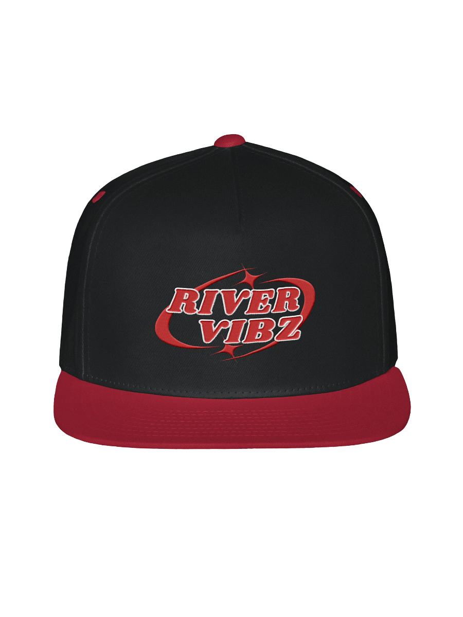 Starry River Vibz Red Flat Bill Snapback product image (1)