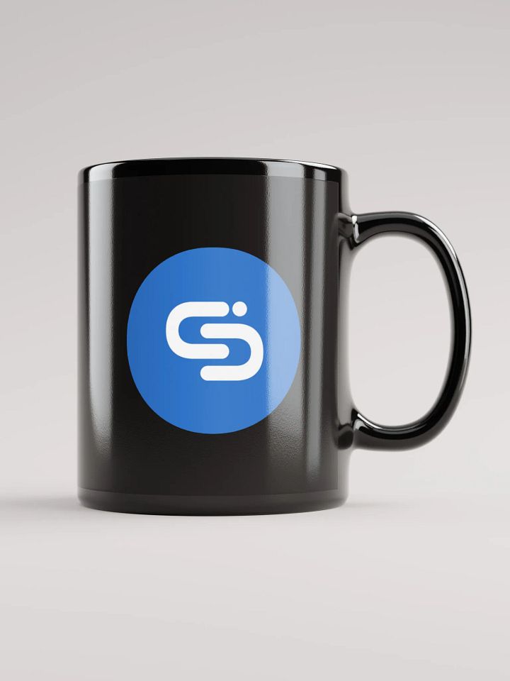 Imperial — Black Mug w/ Blue IS Logo product image (1)