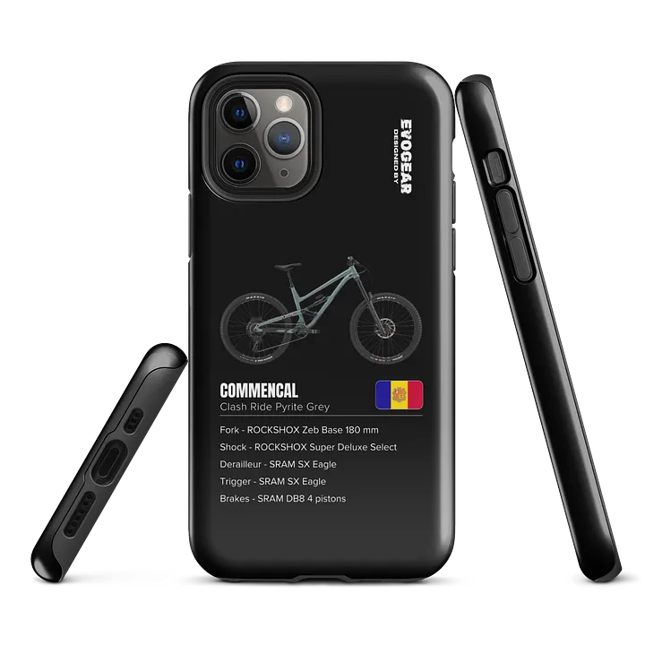 Black Clash Ride iPhone Case product image (3)