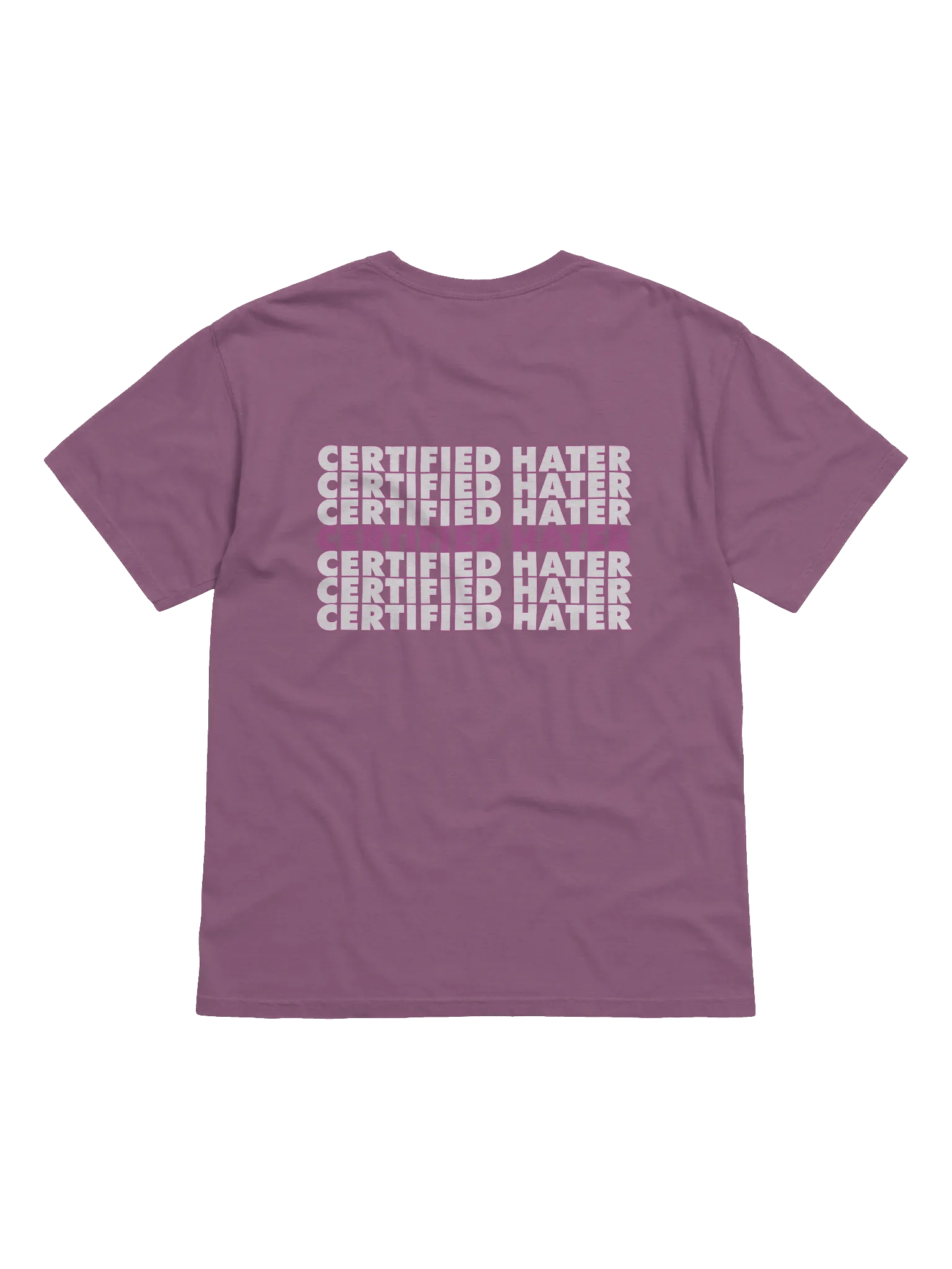 Certified Hater (Pink) product image (2)