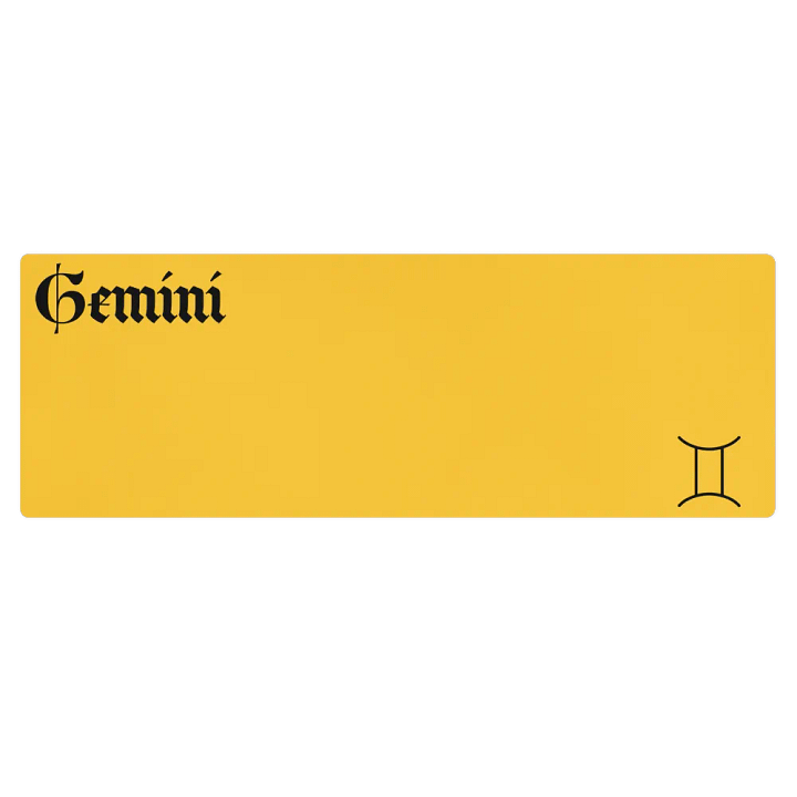 Gemini Zodiac Yoga Mat product image (1)