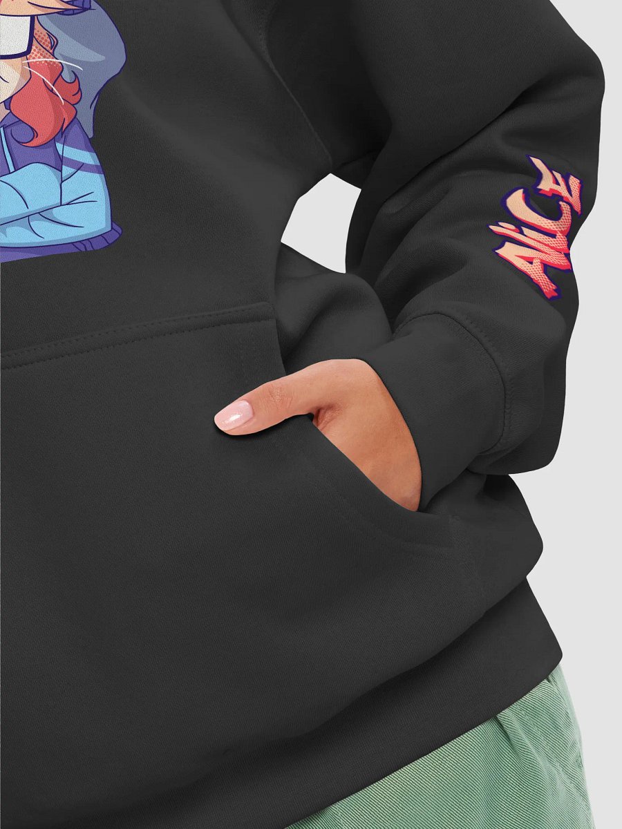 Cyan Teasing Alice's Ears Premium Pullover Hoodie product image (8)