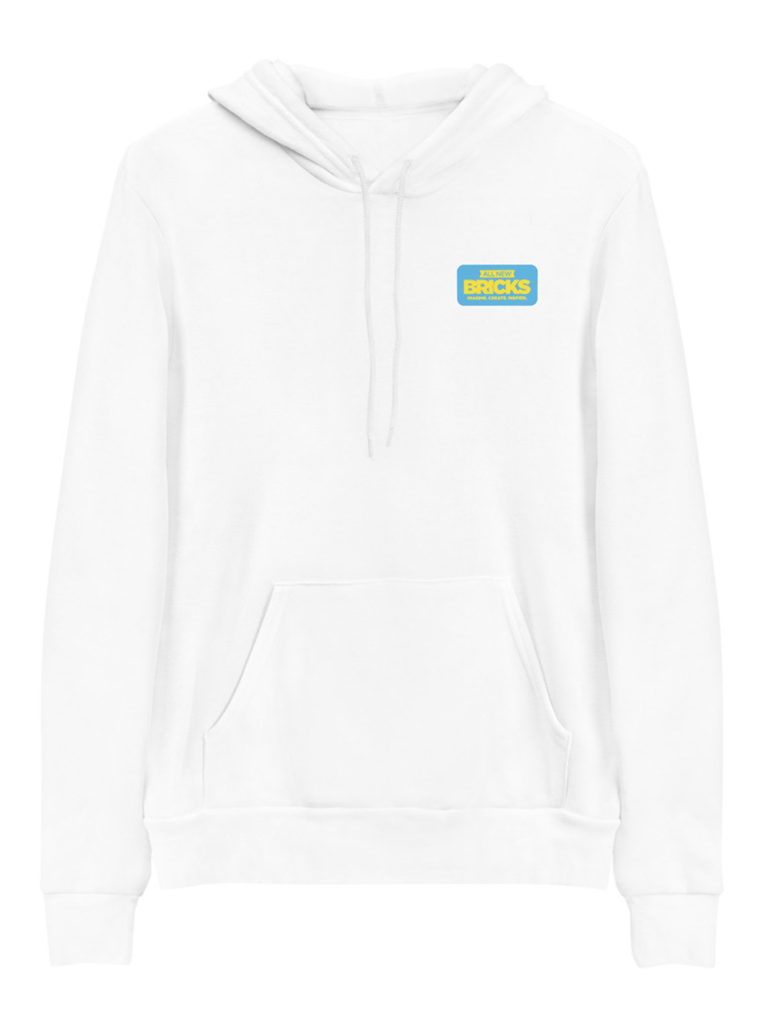 All New Bricks White Hoodie product image (1)