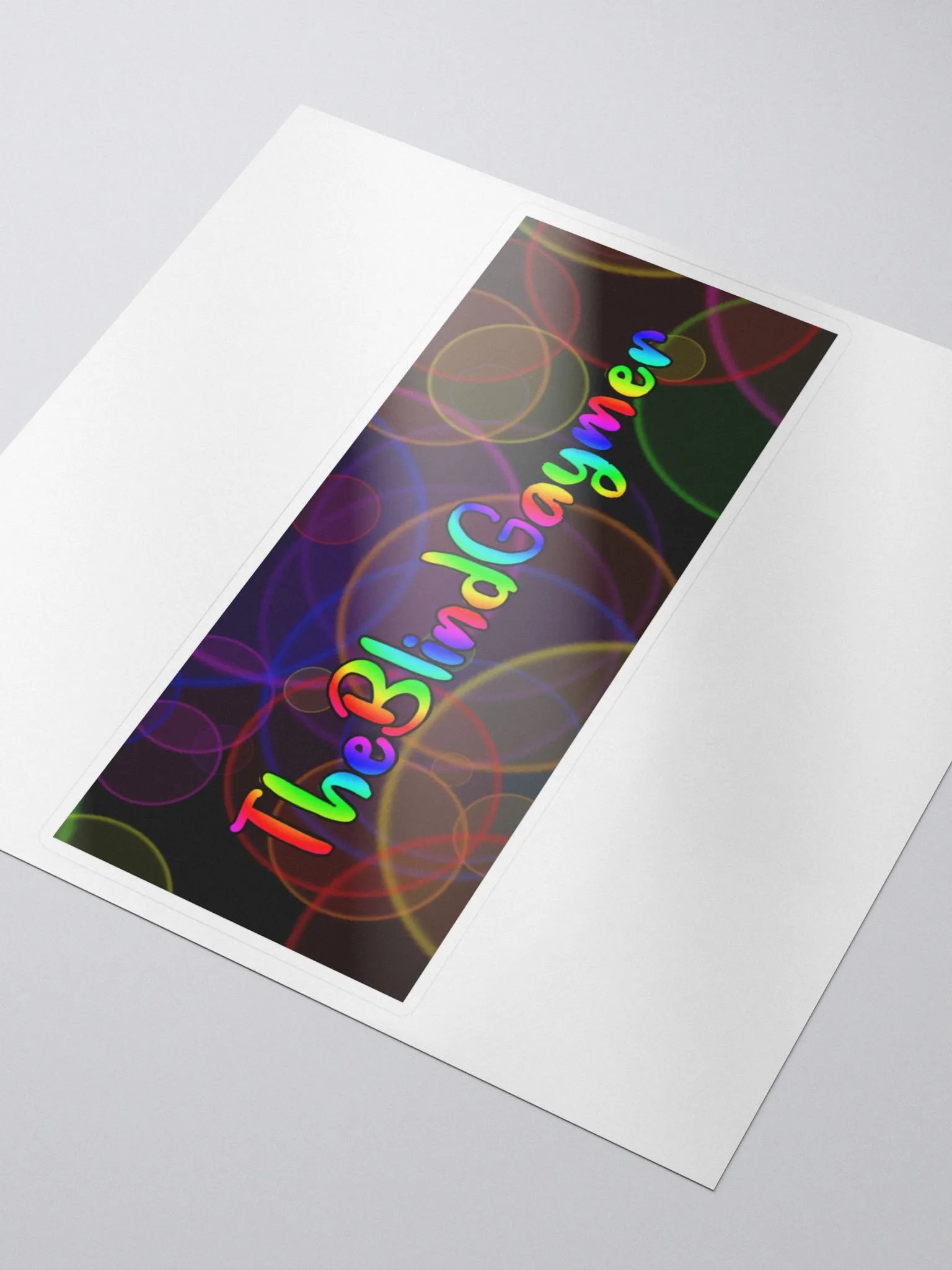 TheBlindGaymer Sticker product image (3)