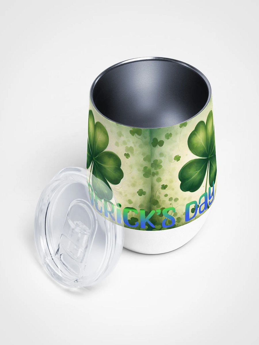 St Patrick’s Day Wine Tumbler product image (3)