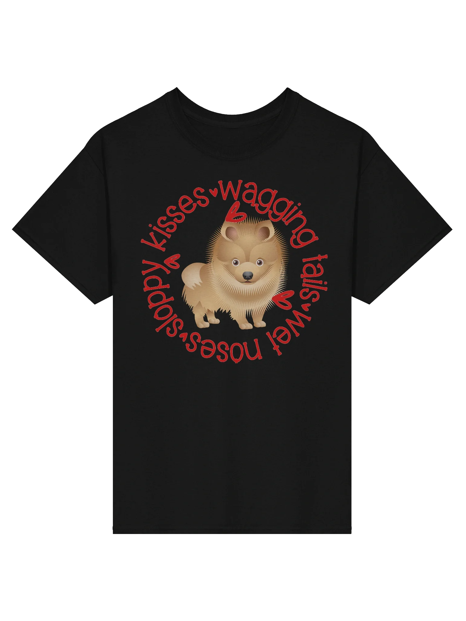 Sloppy Kisses Pomeranian T product image (1)
