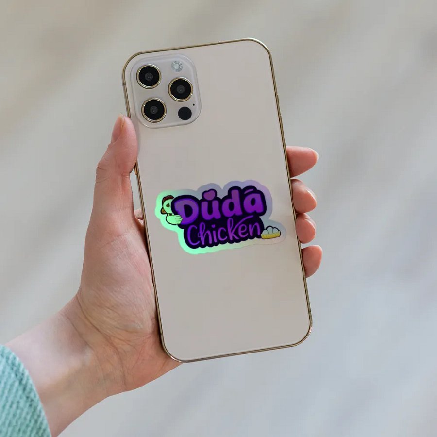 Dudachicken Holographic Sticker Sheet product image (8)