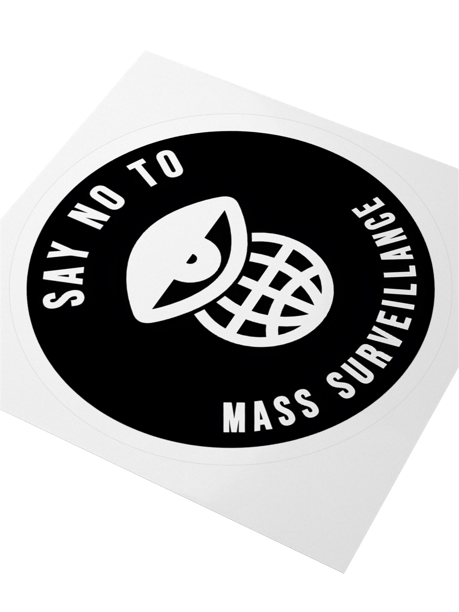 Say No To Mass Surveillance Sticker product image (8)