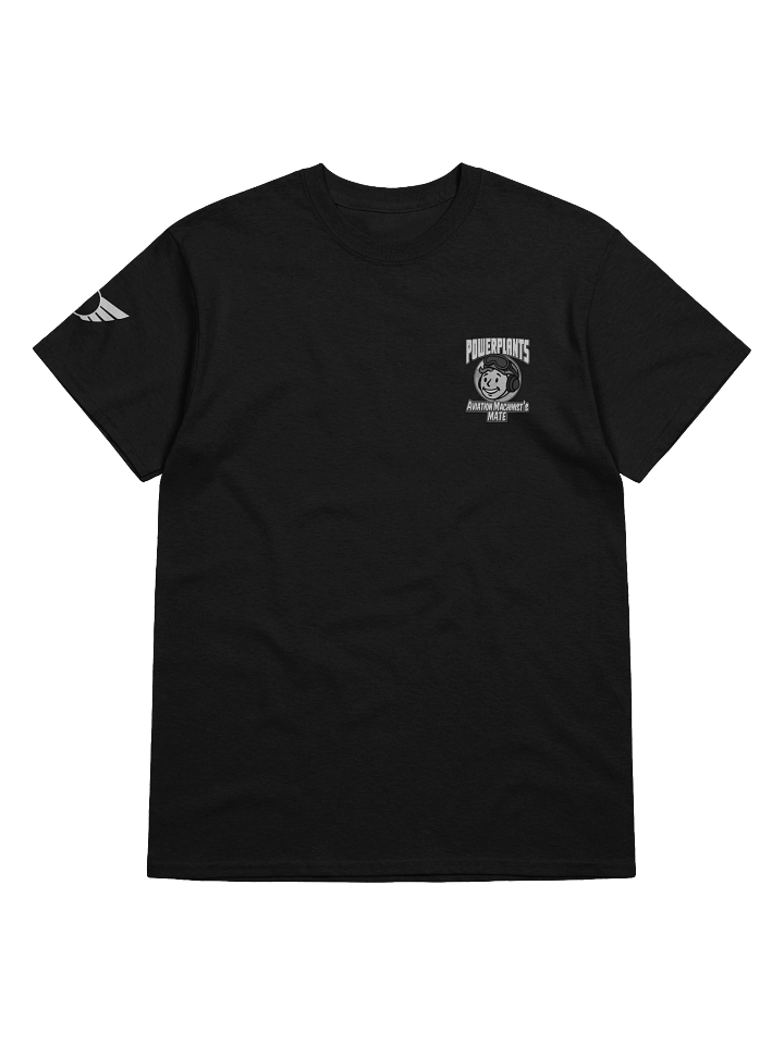"POWERPLANTS: Puff!" B/W Work Shirt product image (2)