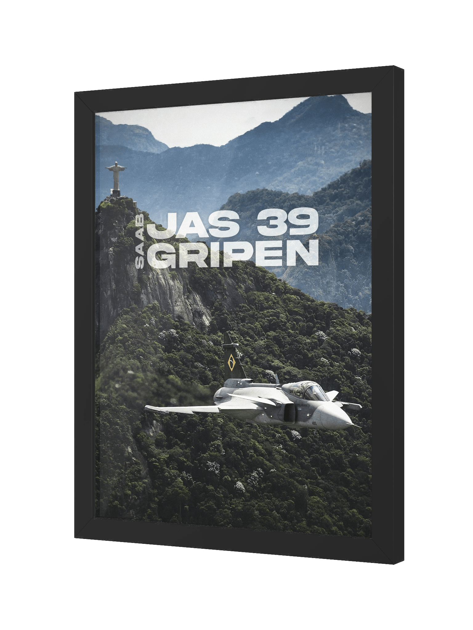 JAS 39 "Gripen" Framed Poster product image (2)