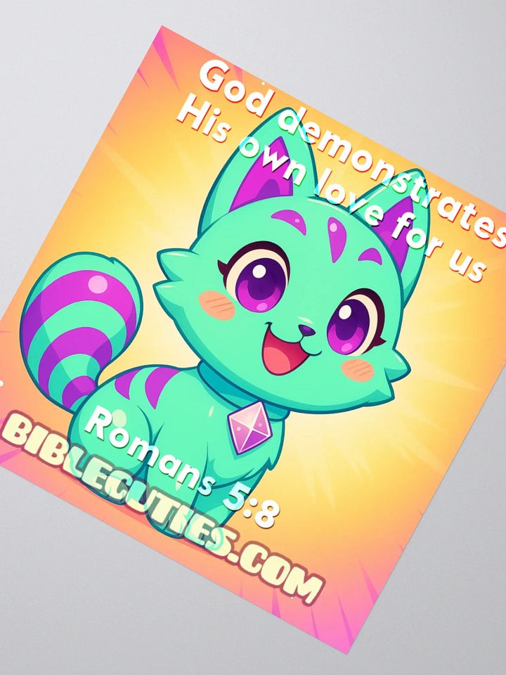 Bible Cuties Susanna - God demonstrates his own love for us Sticker product image (4)