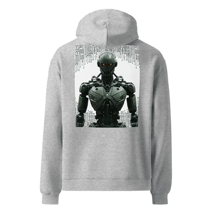Lost in the Matrix Robot Back Graphic - Hoodie product image (1)