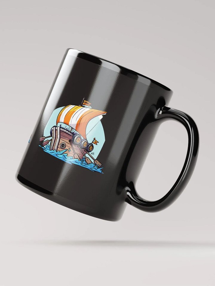 bucket viking hat black mug product image (3)