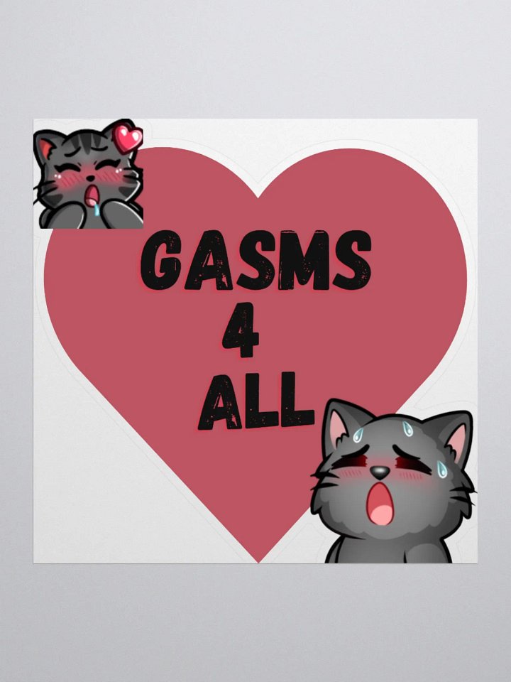Gasms 4 All Sticker product image (1)