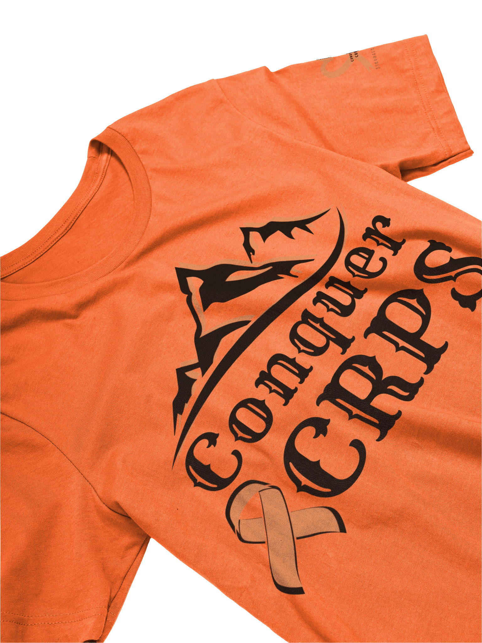 OFFICIAL Conquer CRPS T-shirt ORANGE EDITION product image (3)