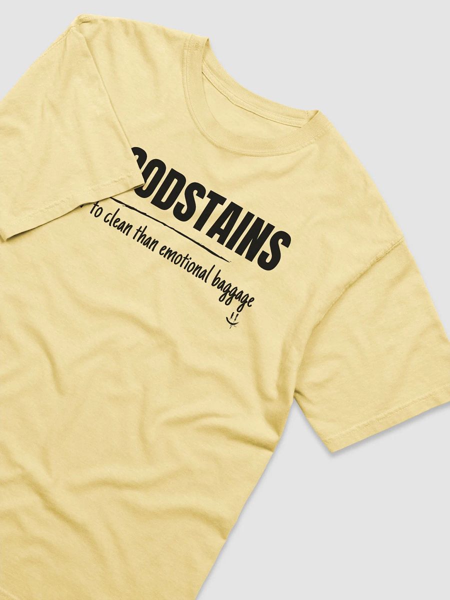 Bloodstains Easier to Clean than Emotional Baggage - Comfort Colors Tee product image (3)