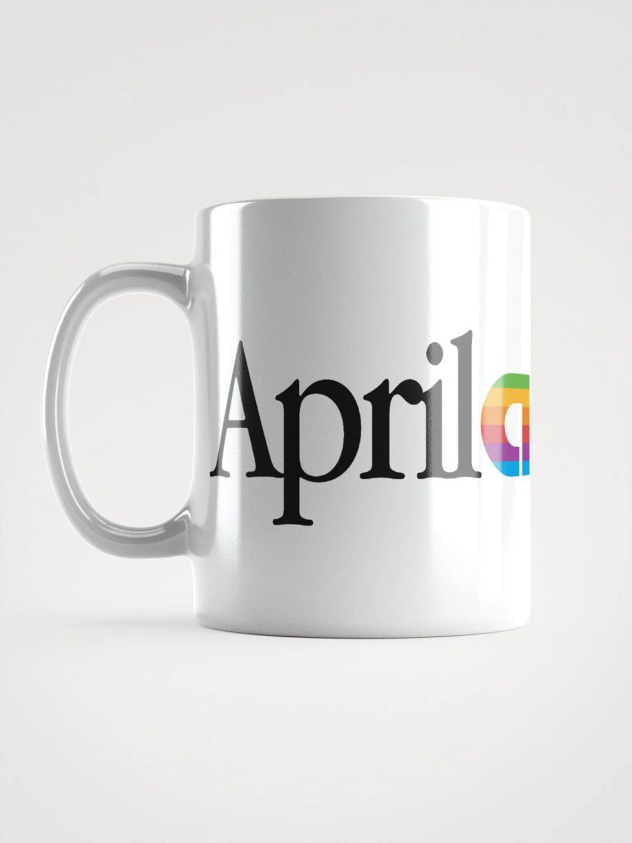 AprilApples White Glossy Mug product image (6)