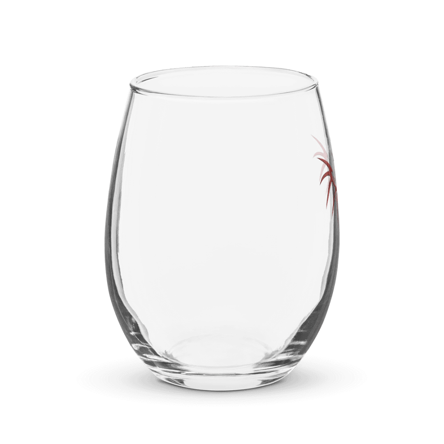 RafaZafar Logo Stemless Wineglass (red aura) product image (4)
