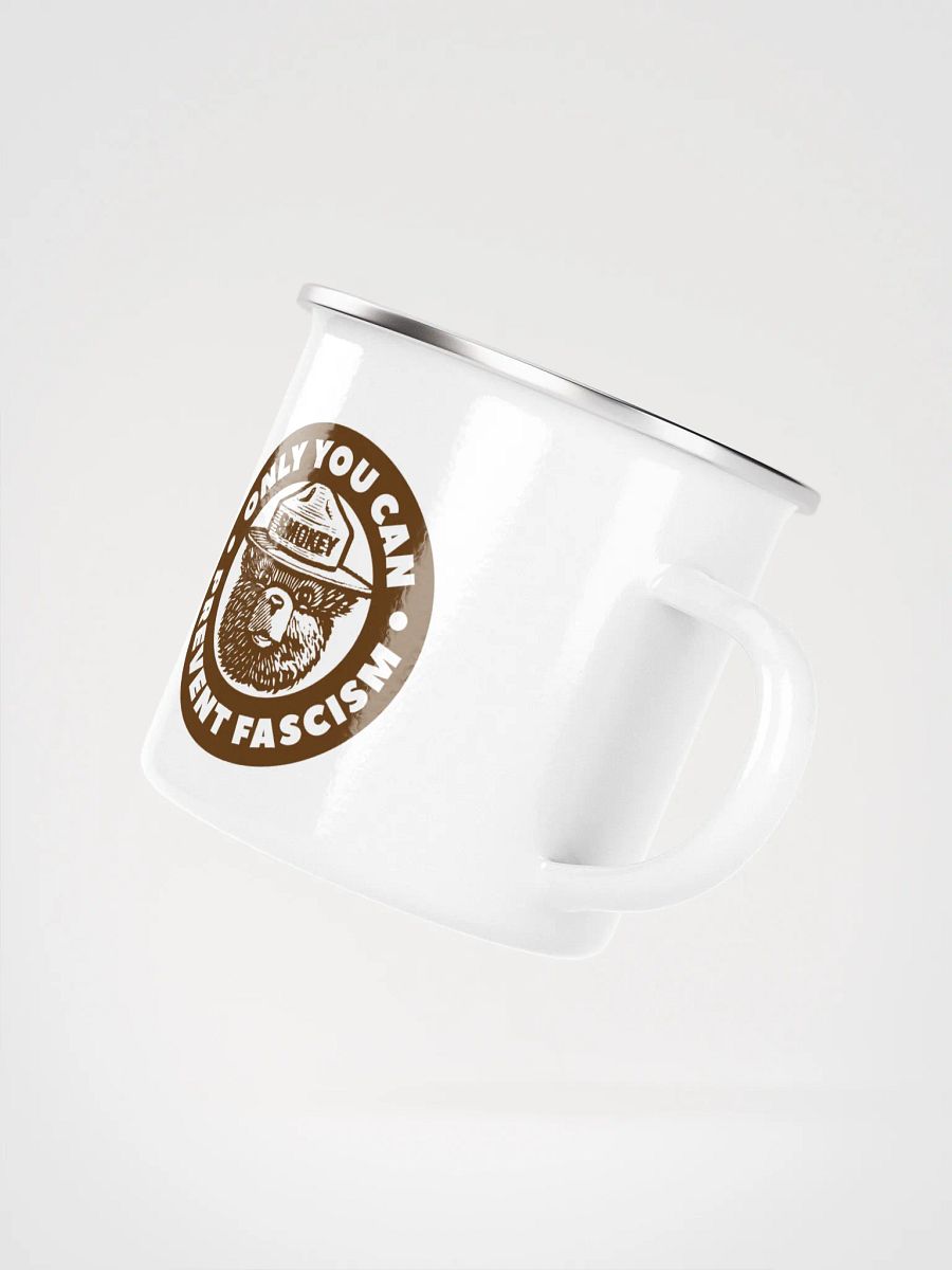 Only You Can Prevent Fascism Enamel Mug product image (3)