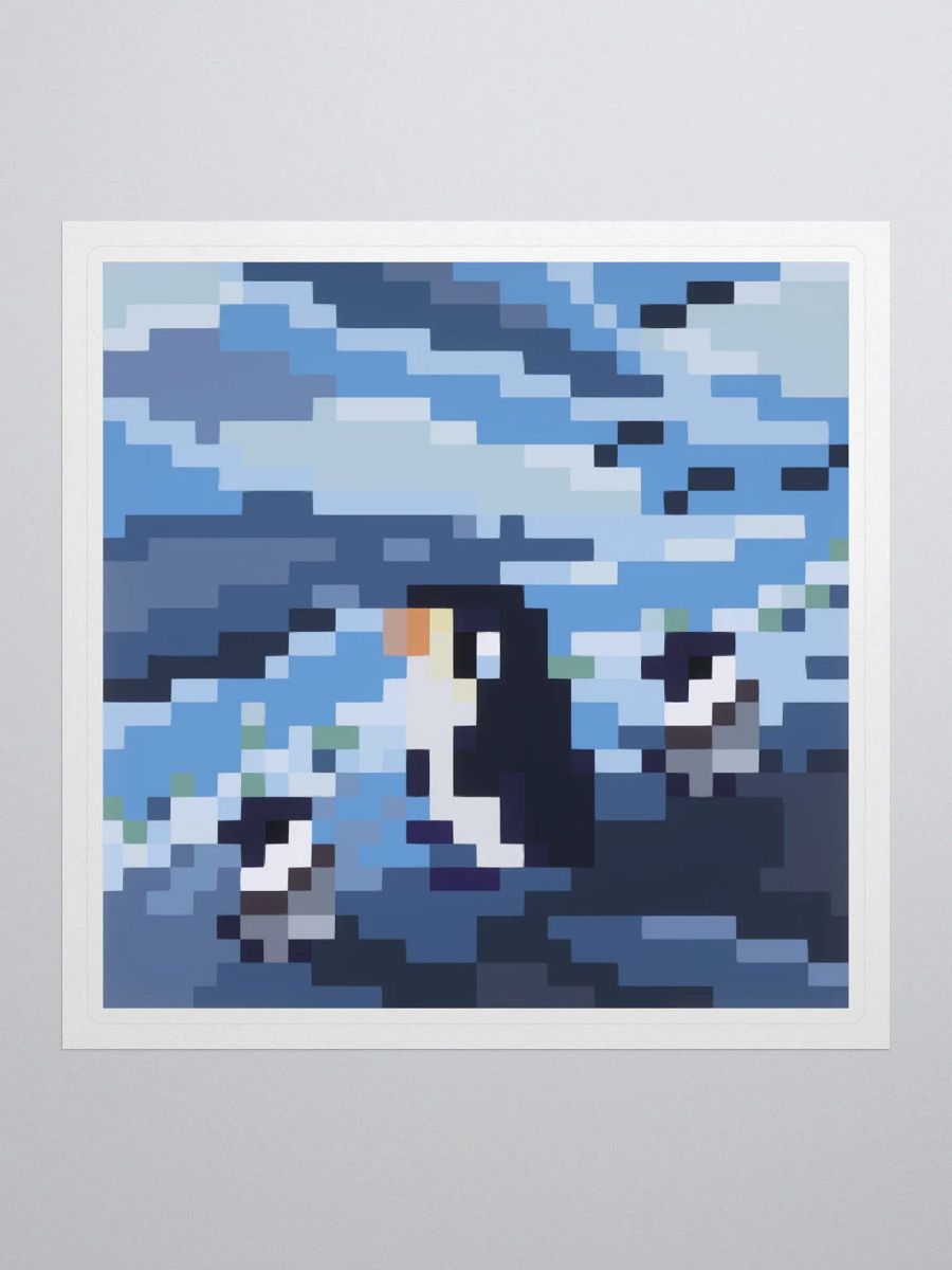A Cold Day Painting Sticker | Pirates SMP product image (3)