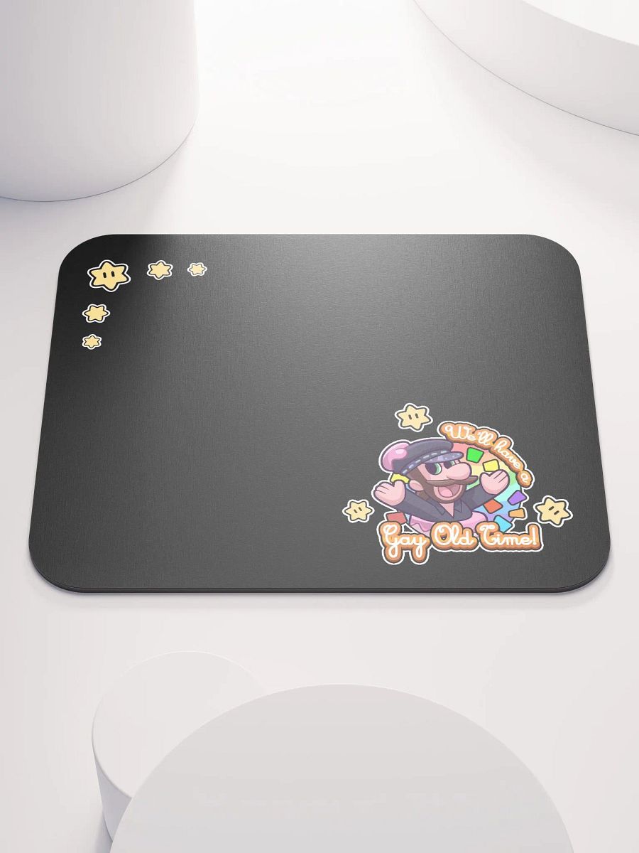 Gay Old Time - Black Mousepad (small) product image (1)