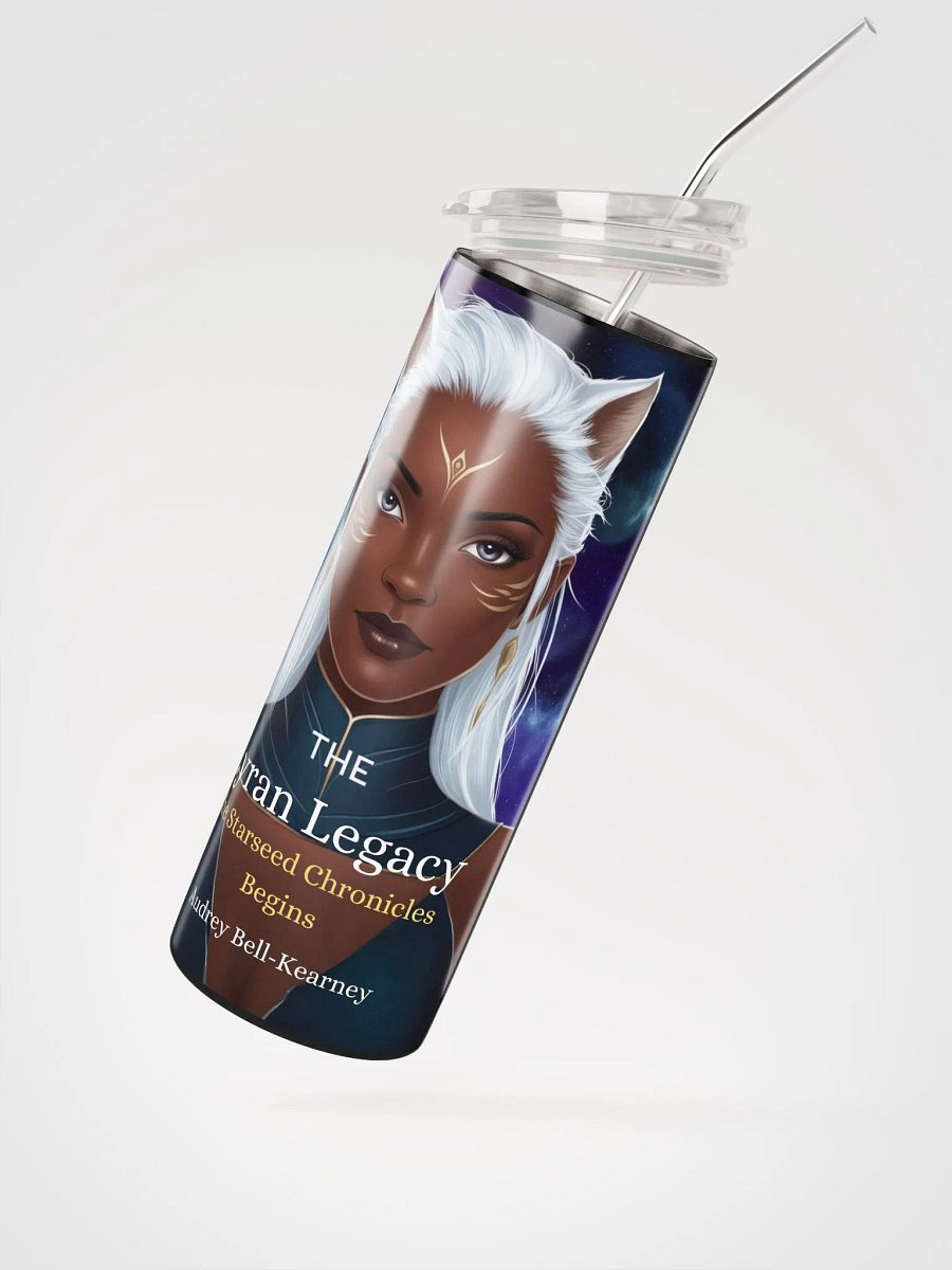 The Lyran Legacy 20oz Stainless Steel Tumbler: Sip the Power of the Cosmos product image (2)