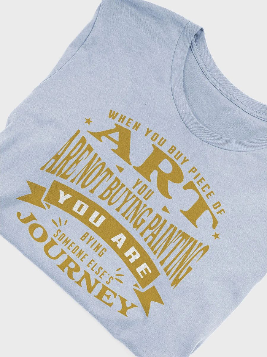 Artist's Journey Gold Text T-Shirt product image (6)