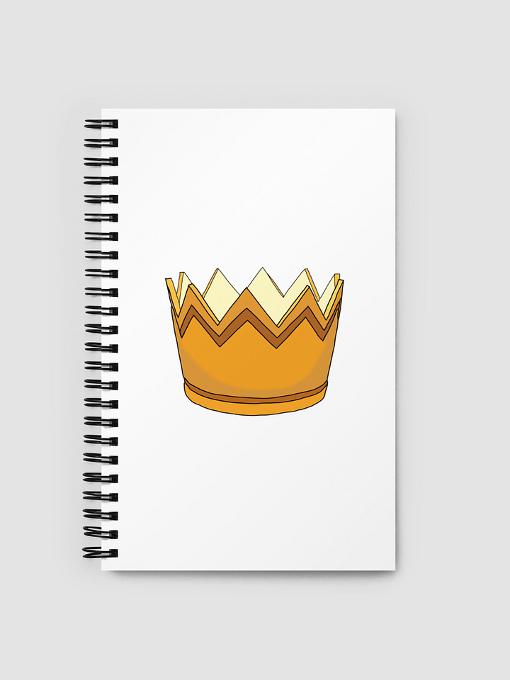 Fall Guys Crown Spiral Notebook product image (1)