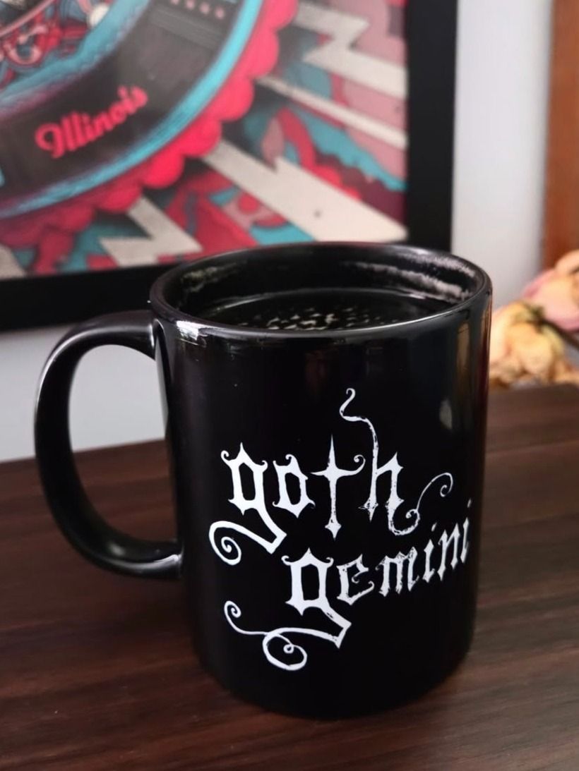 Goth Gemini Mug product image (1)